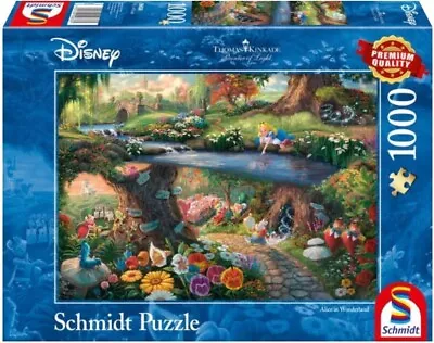 Schmidt Thomas Kinkade: Disney Alice In Wonderland Puzzle - 1000pc   Puzzle • $49