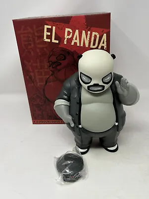 El Panda Classico Muttpop Designer Art 8  Vinyl Toy Figure Lucha Libre Gobi Sig • $79.95