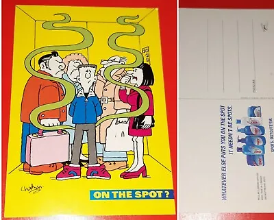 £2.59 • Buy Oxy Acne Medication Cartoon Advertisement Postcard Spots Oxycute 'em, Smell Lift