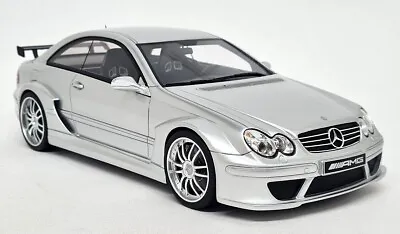 Otto 1/18 - Mercedes Benz CLK DTM AMG C209 Silver 2004 Resin Model Car • $161.62