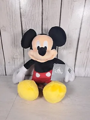 Mickey Mouse Disney Store Exclusive Plush Toy Stuffed Animal 13” Children Kids • $11.69