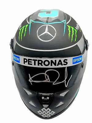 Nico Rosberg F1 World Champion Signed Mercedes Schuberth 1:2 Helmet New • $899