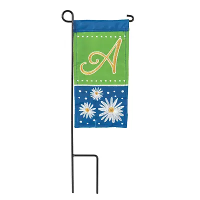 Daisy A Monogram Mini Flag With Stand • $21.87