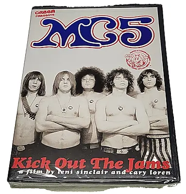 Creem Presents: MC5  Kick Out The Jams  DVD 2005 Live Performances NEW/SEALED! • $9