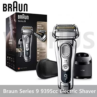 Braun Series 9 9395cc Rechargeable Cordless Men's Electric Shaver Wet&Dry • $585.04