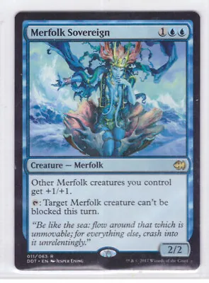 Magic Merfolk Sovereign - Sovereign Of The Tritons 011/063 MvG R English • $1.06