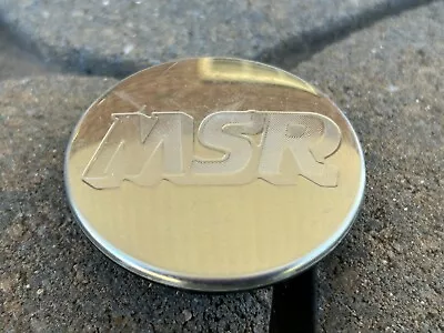 Msr Custom Wheel Center Cap Polished Machined Finish 138 Diameter 2 1/2  • $12.90