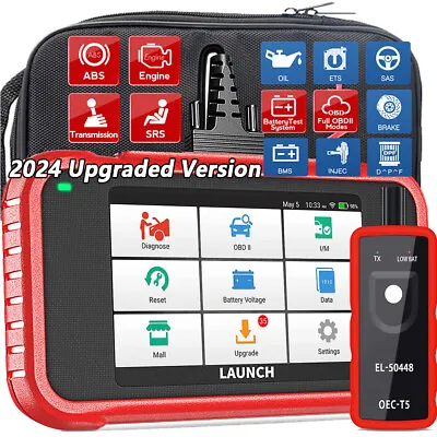 2024 LAUNCH X431 CRP123E V2.0 Car Diagnostic Tool OBD2 Scanner Fault Code Reader • £155