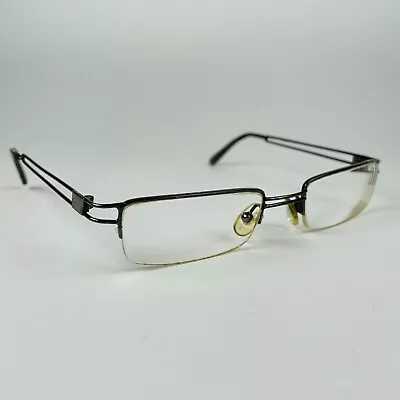 OLIVER GOLDSMITH Eyeglasses BROWN RECTANGLE  Glasses Frame MOD: RUBBED AWAY • £10