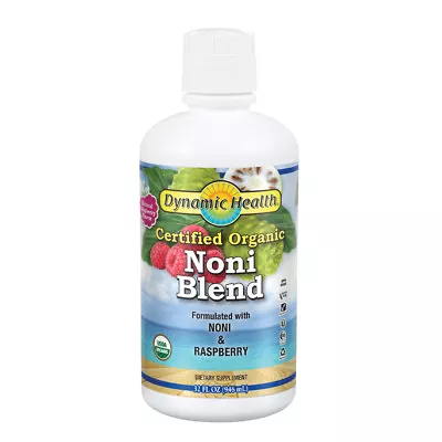 Dynamic Health Certified Organic Noni (Morinda Citrifolia) Blend W/ Raspberry | • $23.49