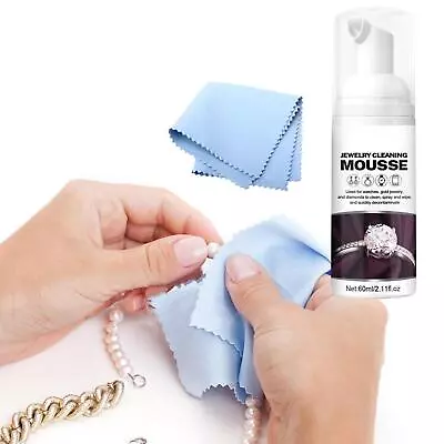 Jewelry Cleaning Kit Foaming Jewelry Cleaner Solution For Watch Jewelry • £7.13