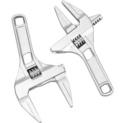 6-68mm Adjustable Large Spanner Wrench Opening Bathroom Nut Key DIY Hand Tool • £4.82