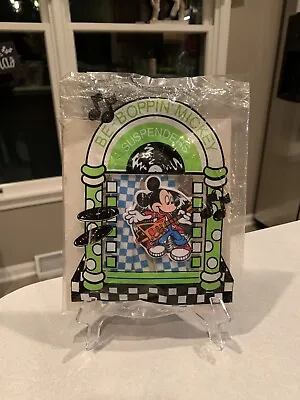 Vintage Avon Be-Boppin' Mickey Mouse Suspenders Disney Kids 1990 - NEW UNUSED! • $14.99