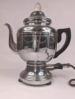 Vtg Farberware Coffee Percolator #230 Coffee/Tea Percolator USA Made  Tested  • $34.97