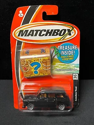 2005 Matchbox Mbx Moc Treasure #36 London Taxi Black • $5.95