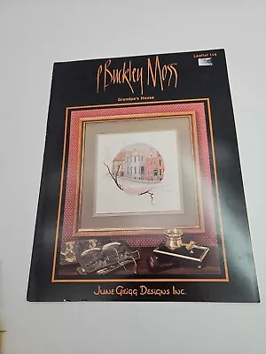 Vintage P Buckley Moss Cross Stitch Pattern GRANDPA'S HOUSE #114 • $14