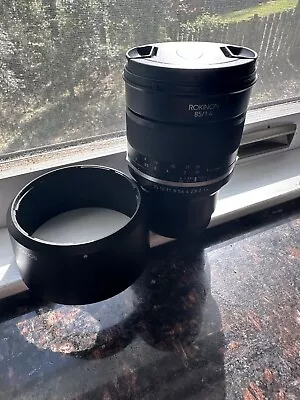 ROKINON MF 85mm F/1.4 Series II Telephoto Lens - Sony E-Mount • $200