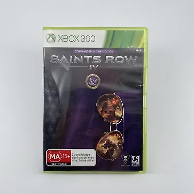 Xbox 360 Saints Row IV 4 PAL Game Commander In Chief Edition Free Post • $14.50