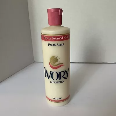 Vtg Ivory Fresh Scent Shampoo For Dry/Permed Hair NOS Prop 1982 P&G • $30