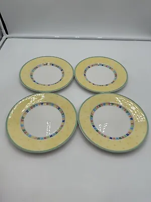 Villeroy Boch Twist Alea Limone  Salad Plates Set Of 4 8.5” • $50