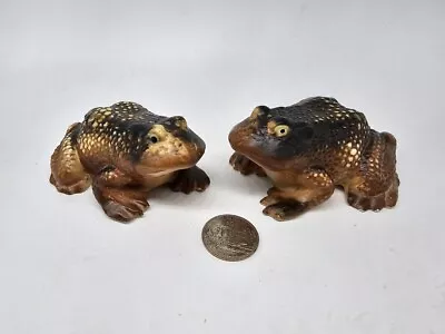 Vintage Salt And Pepper Shaker Set Victoria Ceramics Bull Frog Mid Century • $21