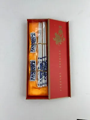 Chinese Chopsticks In Box Vintage • $24.99