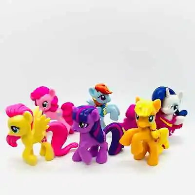 My Little Pony G4 Mane 6 Fluttershy Twilight AJ Pinkie Blind Bag Mini Figures • $26.99