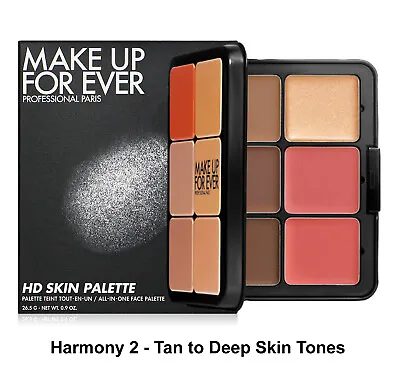 HD Skin Face Palette Harmony 2 By MAKE UP FOR EVER | 12 Shades | Fast Shipping • $129.95