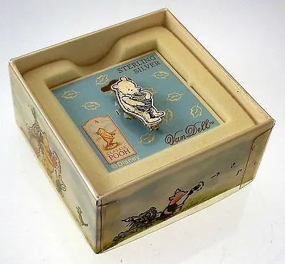Van Dell Sterling Silver Winnie The Pooh Pin New In Box • $19.99