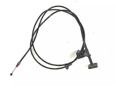 $39 • Buy 97-01 Honda CRV Wire Hood Latch Lock Bonnet Release Cable Lever Gray Handle OEM