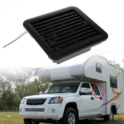 Fridge Vent Fan For RV Trailer Caravan Side Air Outlet Ventilation Exhaust Fan • $55.99