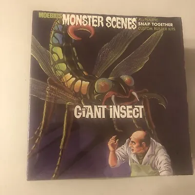 Moebius Monster Scenes Giant Insect Plastic Model Kit ~ Sealed 1/13 Scale 2008 • $20