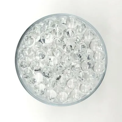 £3.99 • Buy 1000 Water Aqua Soil Crystal Bio Gel Ball Beads Wedding Vase Filler Uk Seller
