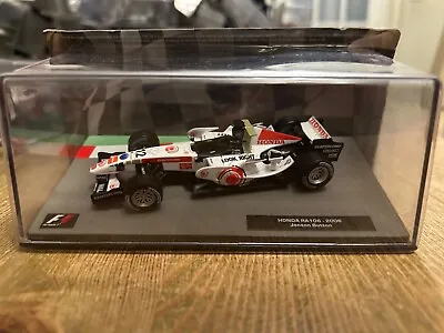 F1 Diecast Model 2006 Honda RA106 JENSON BUTTON New & Sealed F1 Car Collection • £19.99