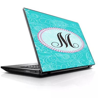 Laptop Notebook Universal Skin Decal Fits 13.3  To 16  / Monogram Letter M • $13.98