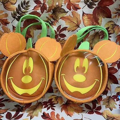 Mickey Mouse Pumpkin Head Halloween Treat Bag/Tote • $12