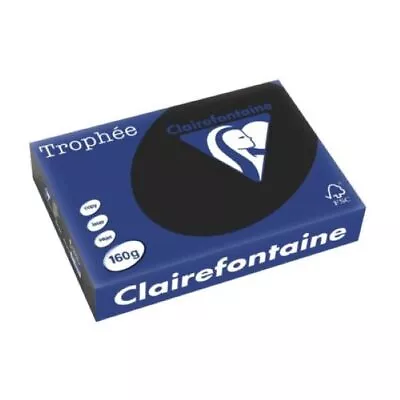 A4 COLOURED CARD CLAIREFONTAINE ADAGIO  PACK OF 40 PRINTER CRAFT PAPER 160gms • £5.10