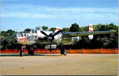 Postcard Military Aircraft WWII North American B-25J Pancho Medium Bomber B113 • $6.47
