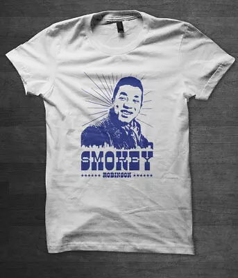 Smokey Robinson T Shirt Soul Music Stax Motown Marvin Gaye  • £15