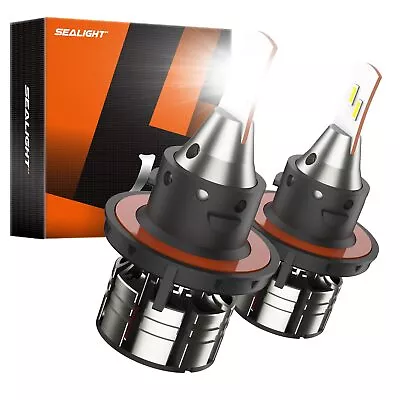 SEALIGHT H13 9008 High Low Beam LED Headlight Bulb White 6000K Super Bright  • $27.99