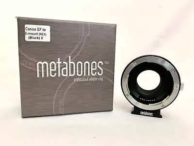 Metabones Canon EF Lens To Sony E-Mount NEX Smart Adapter (Mark II) Used • $120