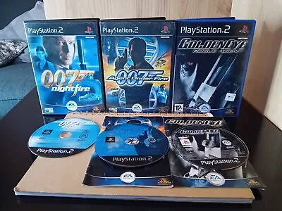 £5 • Buy James Bond 007 Goldeneye Rogue Agent Under Fire Nightfire PS2 PlayStation PAL 
