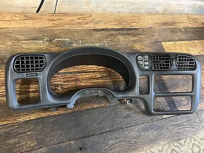 1998-2004 Chevy S10 S-10 Blazer GMC Sonoma Jimmy Speedo Dash Bezel Single DIN OE • $89.95