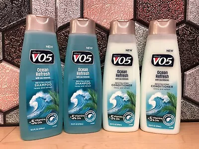 4pk V05 Vo5 Ocean Refresh Revitalizing Shampoo Conditioner Sea Minerals 12.5 Oz  • $20.50