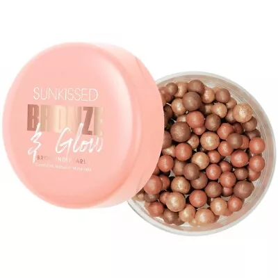 £5.49 • Buy Sunkissed Bronze & Glow Mineral Bronzing Pearls Beads Powder Vegan Friendly 45g
