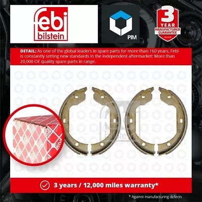 Handbrake Shoes Set Fits BMW X5 E53 E70 F15 00 To 18 N57D30A Parking Febi New • £21.76