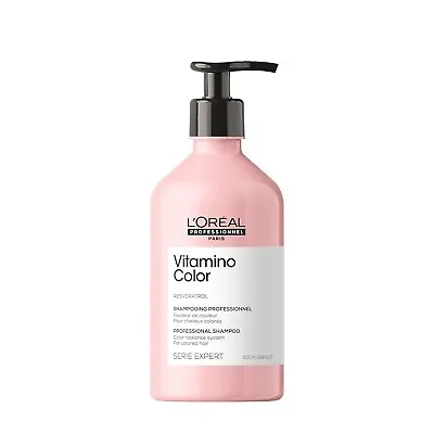 L'OREAL Serie Expert Resveratrol Vitamino Color Shampoo | For Colored Hair 500ml • $39