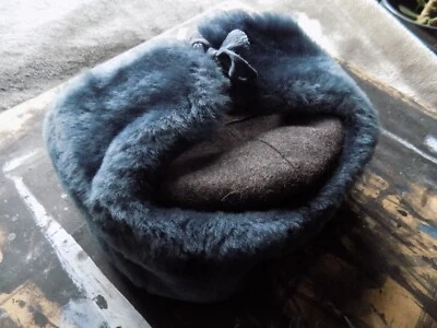 £12 • Buy Genuine Vintage Russian Army Military Winter Hat Ushanka 56