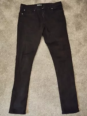 Firetrap Black Mens  Jeans -Waist34R Skinny-Used Good Condition  • £5