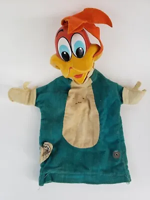 Mattel Vintage 1960s Woody Woodpecker Hand Puppet TV Cartoon Character Bird Toy  • $39.99